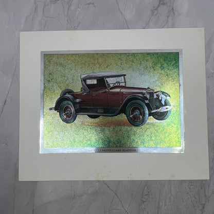 1922 Wills Sainte-Claire Roadster Automobile Vtg Chromatic Foil Etch 8x10" V18