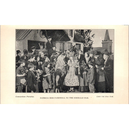 Patricia Bids Farewell to Emerald Isle 1923 Little Old New York Still AE5-PP