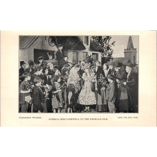 Patricia Bids Farewell to Emerald Isle 1923 Little Old New York Still AE5-PP