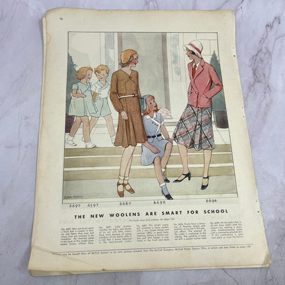 Just Back from Paris - Latest Women's Fashions Spread 6 Page 1931 Article V1-3
