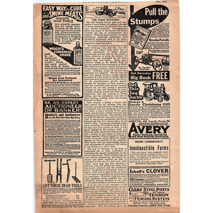 Iowa Oversize Guaranteed Power Engines Waterloo IA 1920 Ad V1-3