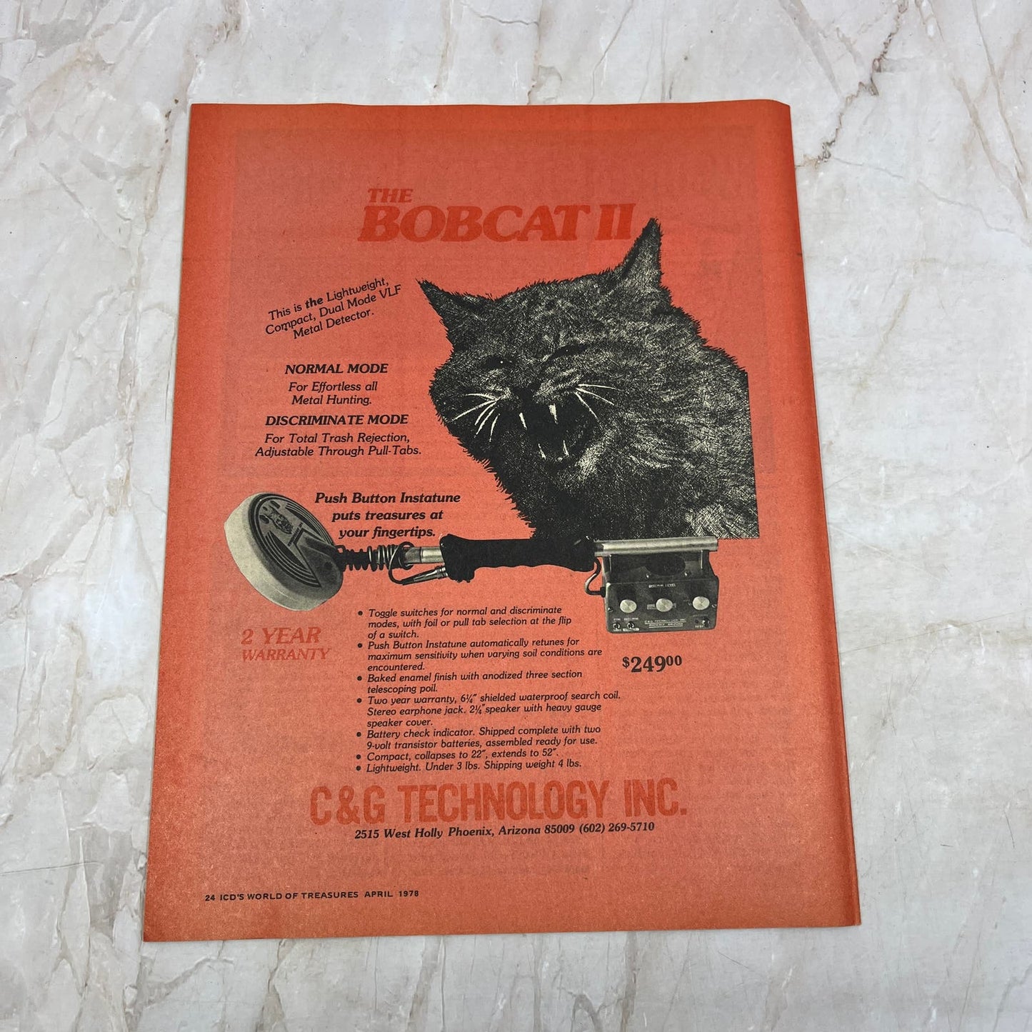 1978 April - International Club Digest World of Treasures Magazine Newsletter M16