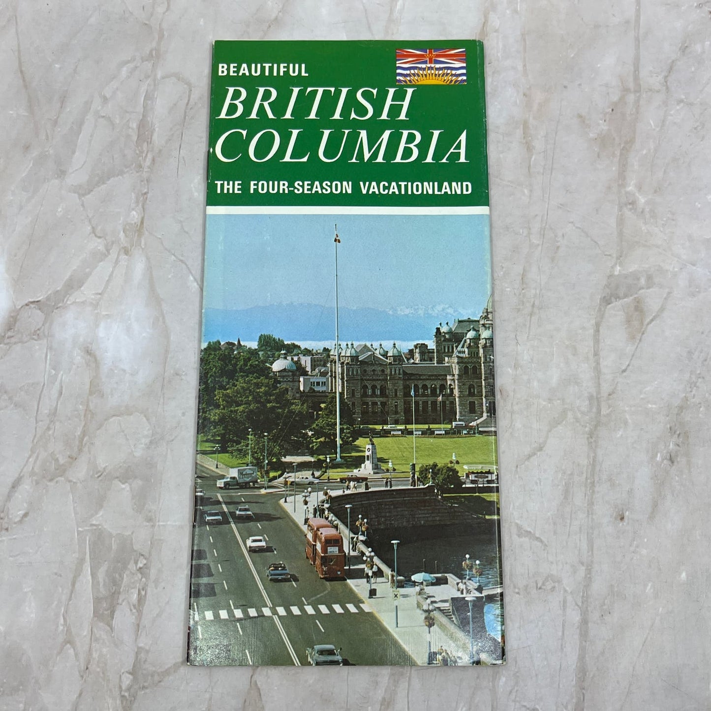 1960s British Columbia Four-Season Vacationland Travel Vintage Brochure TI8-S3