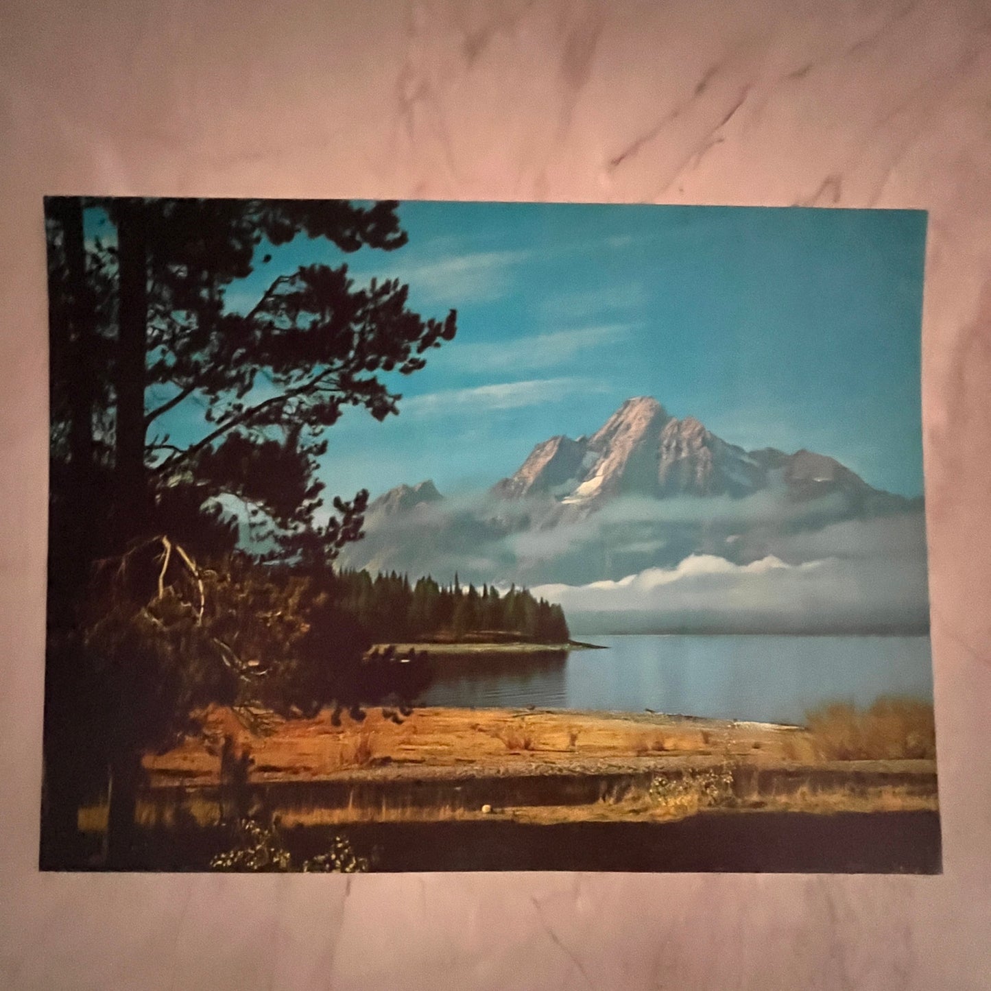 Mt. Moran-Grand Teton National Park-Wyoming 12x16" Art Print FL1