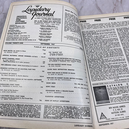 Sundial So Be Seen At San Fernando Show - Lapidary Journal Magazine Sep 1965 M24