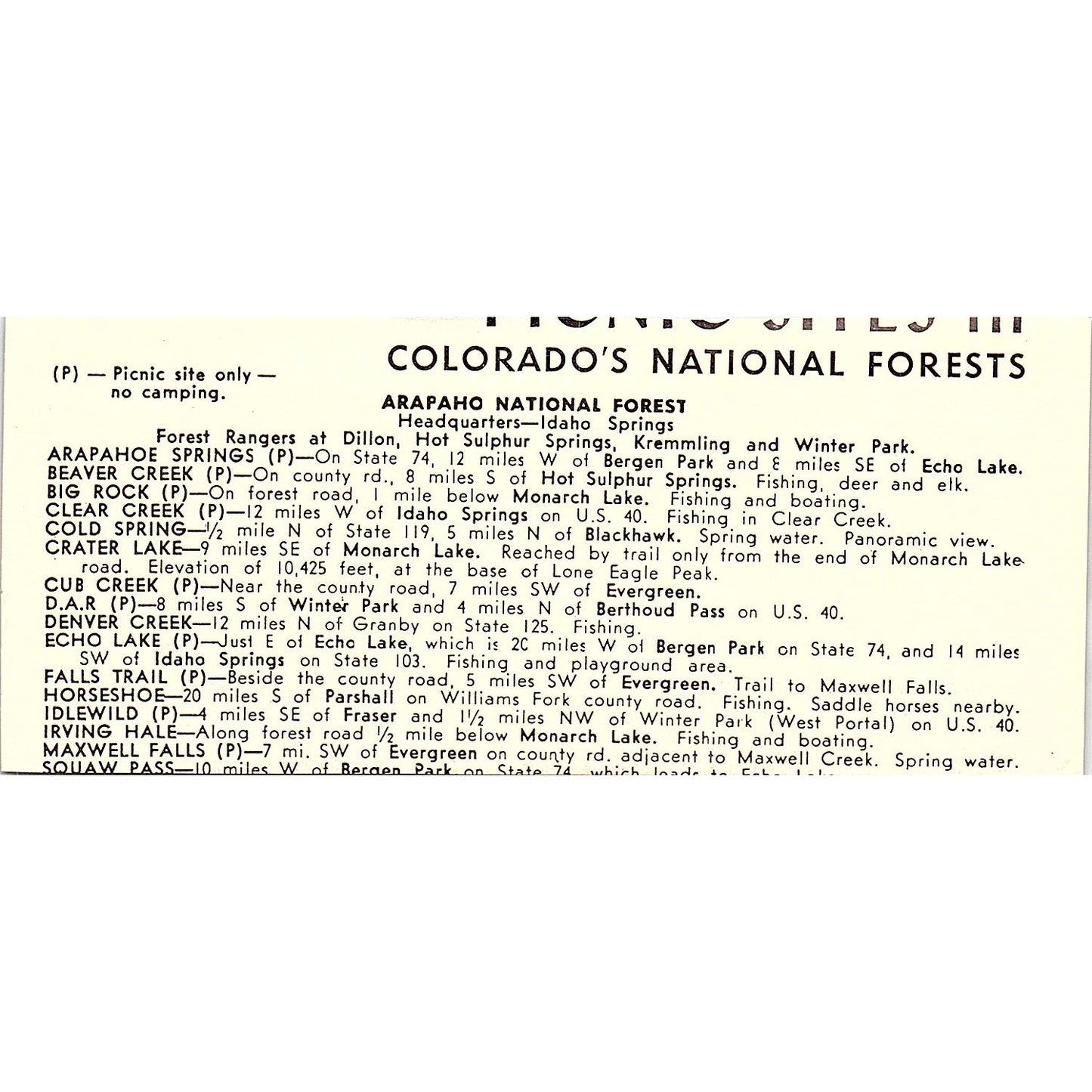 El Rio Hotel Hod Atkinson Canon City CO 1958 Ad AG1-M4