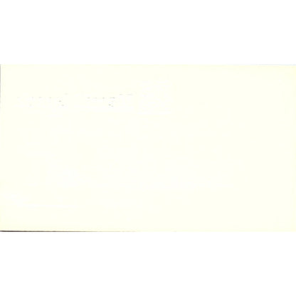 Merrill Lynch Terry Baker Houston Texas Vintage Business Card SB4-B1