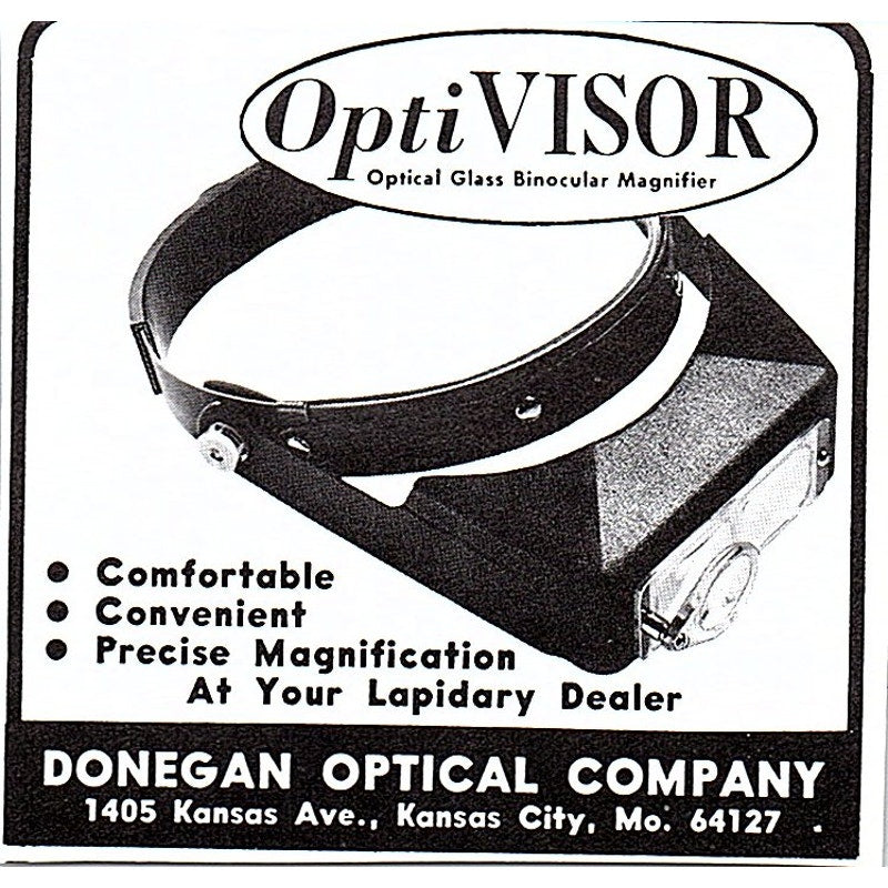 Donegan Optical Company Kansas City MO 1972 Ad AF8-M1