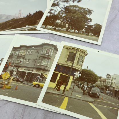 1970s Lot of 9 Original San Francisco Photos Ashbury Golden Gate Bridge TJ5-EL
