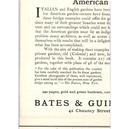 Lakewood Fall Resort New Jersey C.M. Burt c1905 Victorian Ad AE9-MA8