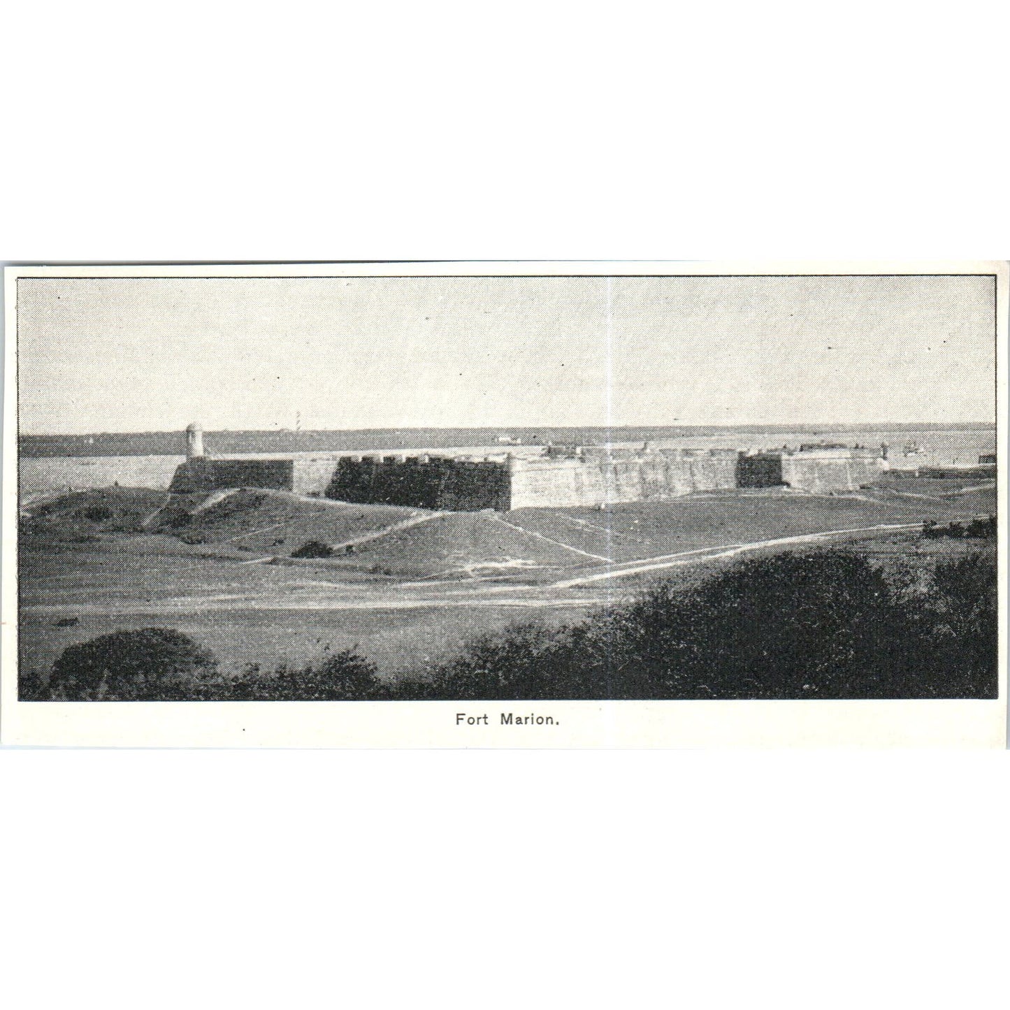 Fort Marion c1890 Victorian Print AE8-CH4