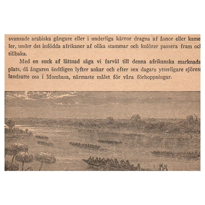 Ett älskande negerpar uppgörande kostnadsförslag för 1909 Swedish Print AF5-13