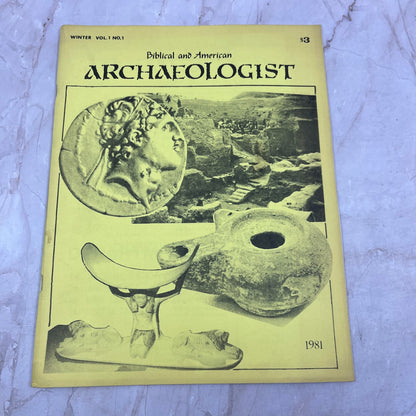 1981 Vol 1 No 1 - Biblical and American Archaeologist Magazine M11