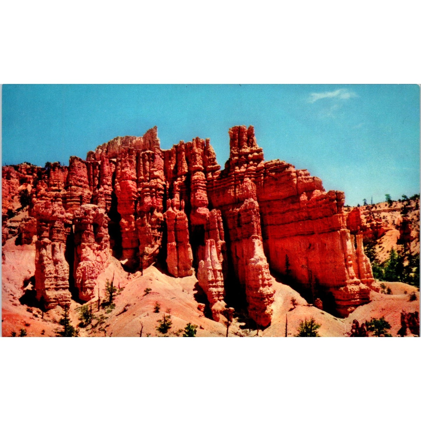 Formations in Fairyland Bryce Canyon National Park Utah Vintage Postcard PE4
