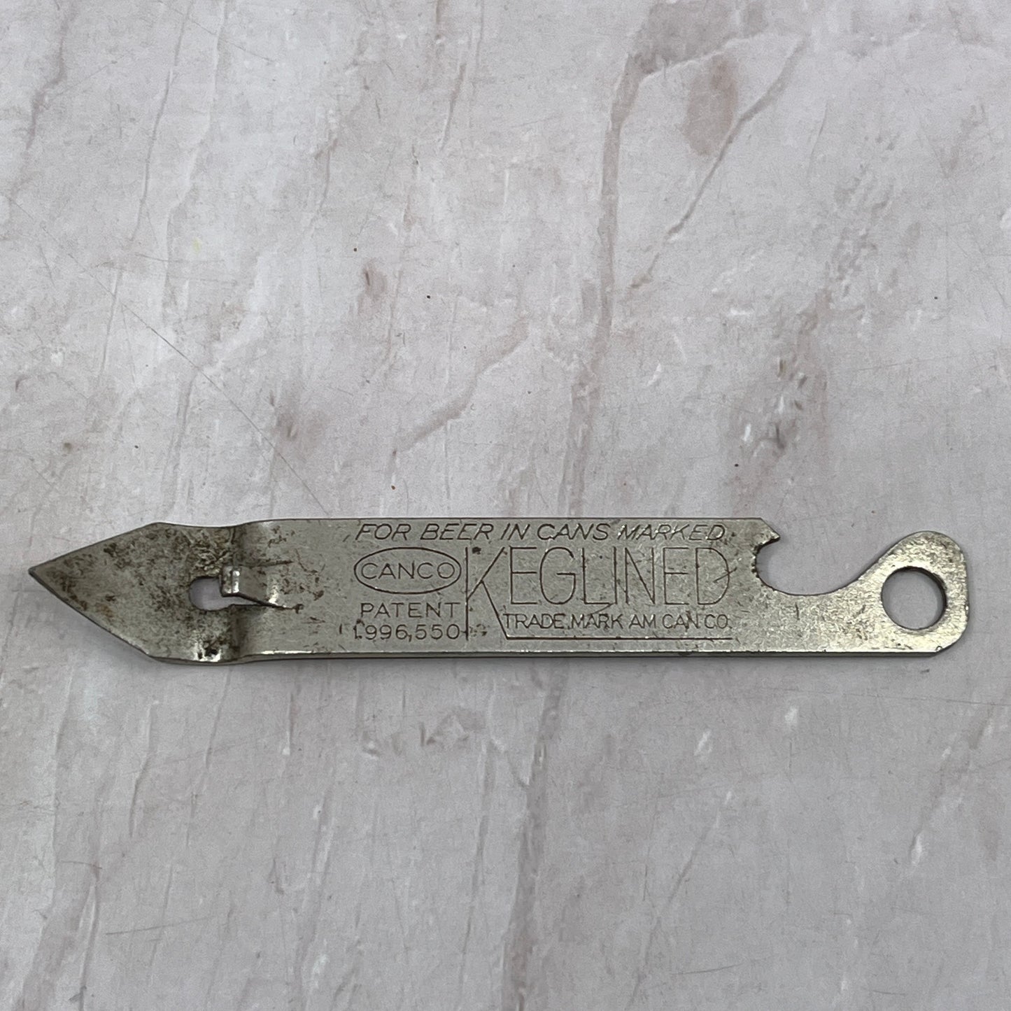 Vintage Hamm's Theo S. Hamm Brewing Canco Kegland Bottle Opener SF4-2