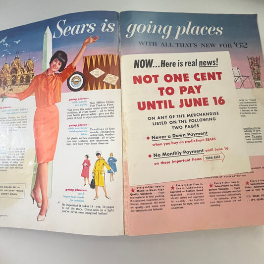 Sears Catalog 1962 Spring & Summer - Fashion, Kids, Home, Tools Minneapolis CTG1