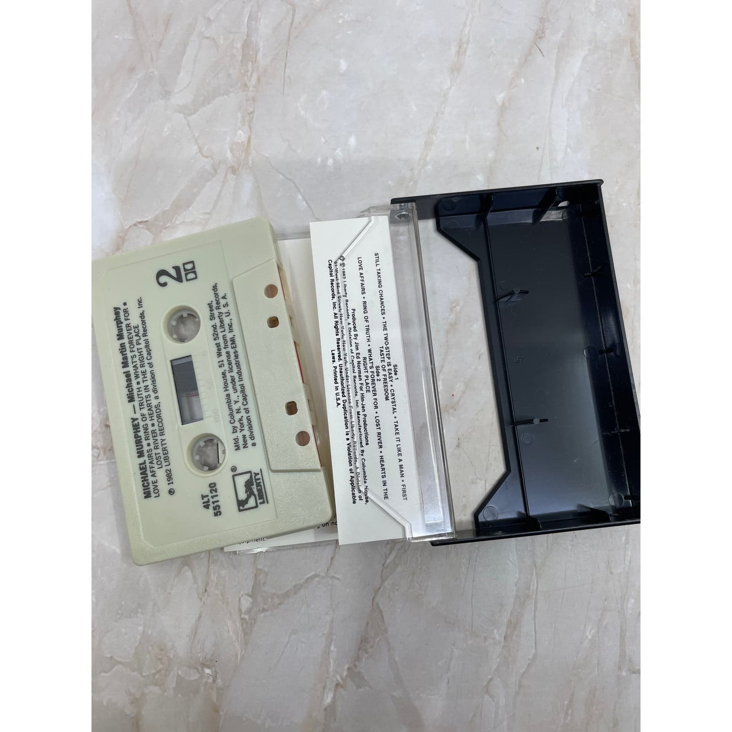 Michael Murphy Michael Martin Murphy Cassette Tape Liberty Records 1982 TI9-T1