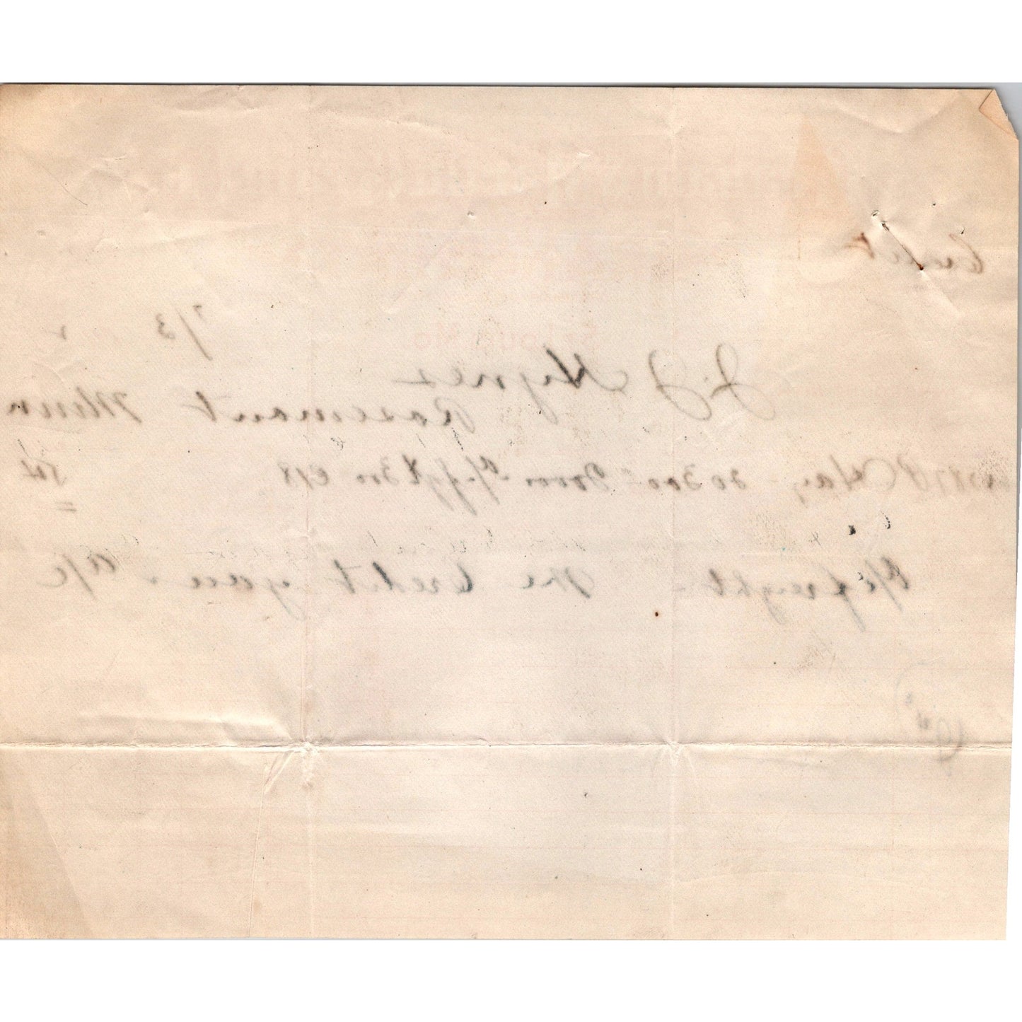 Graham & Martin Grain Co St. Louis MO 1912 Letterhead Billhead K1