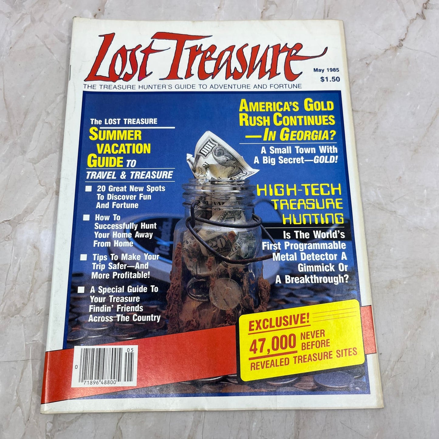 1985 May - Lost Treasure Magazine - Treasure Hunting Gold Prospecting M15