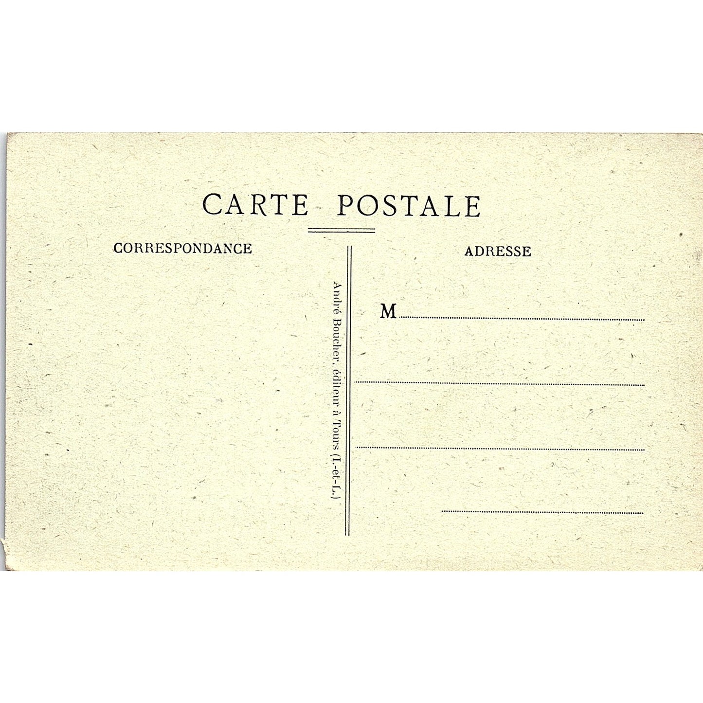 Le Canal Et Les Ateliers De Saint-Pierre-Des-Corps French Antique Postcard PE10
