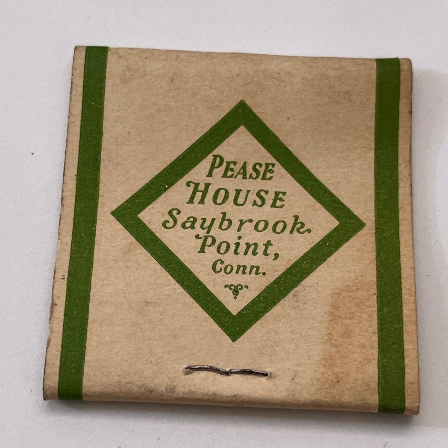 Pease House Saybrook Point CT Vintage Matchbook Cover TB8-MB3-3