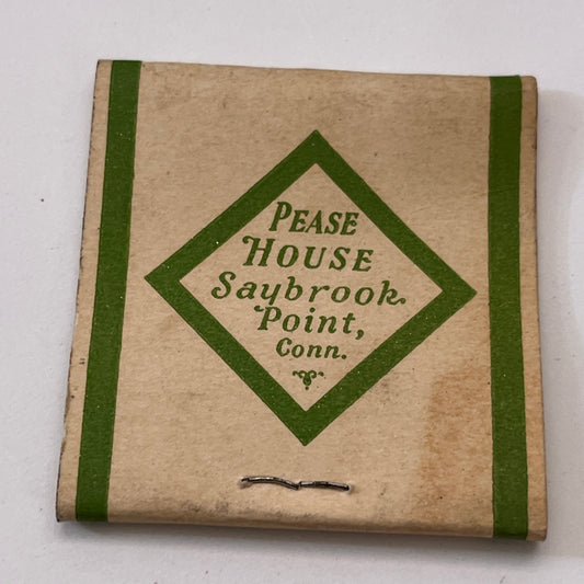 Pease House Saybrook Point CT Vintage Matchbook Cover TB8-MB3-3