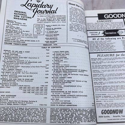 The Story of the Western Chamber - Lapidary Journal Magazine - Feb 1974 M27