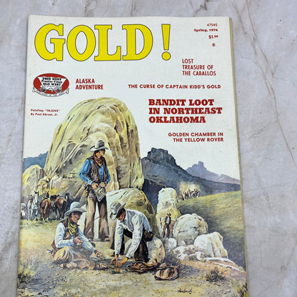 1976 Spring - Gold! Magazine - Treasure Hunting Metal Detecting Prospecting M13