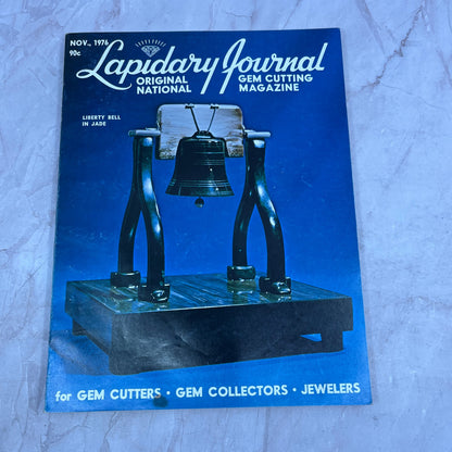 Liberty Bell in Jade - Lapidary Journal Magazine - Nov 1976 M22