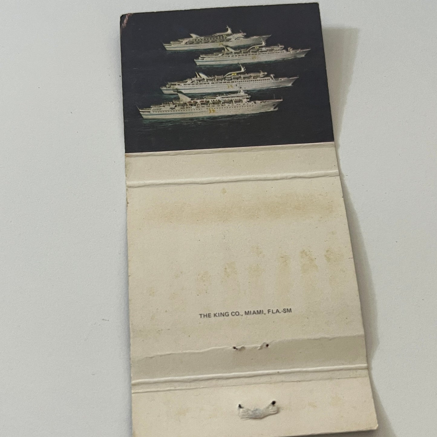 NCL Norwegian Caribbean Lines Vintage Matchbook Cover TB6-MB2-6