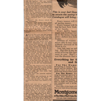 Needle Work Anyone Can Do Emily Haynes 1923 Magazine Ad Clip AE1-1