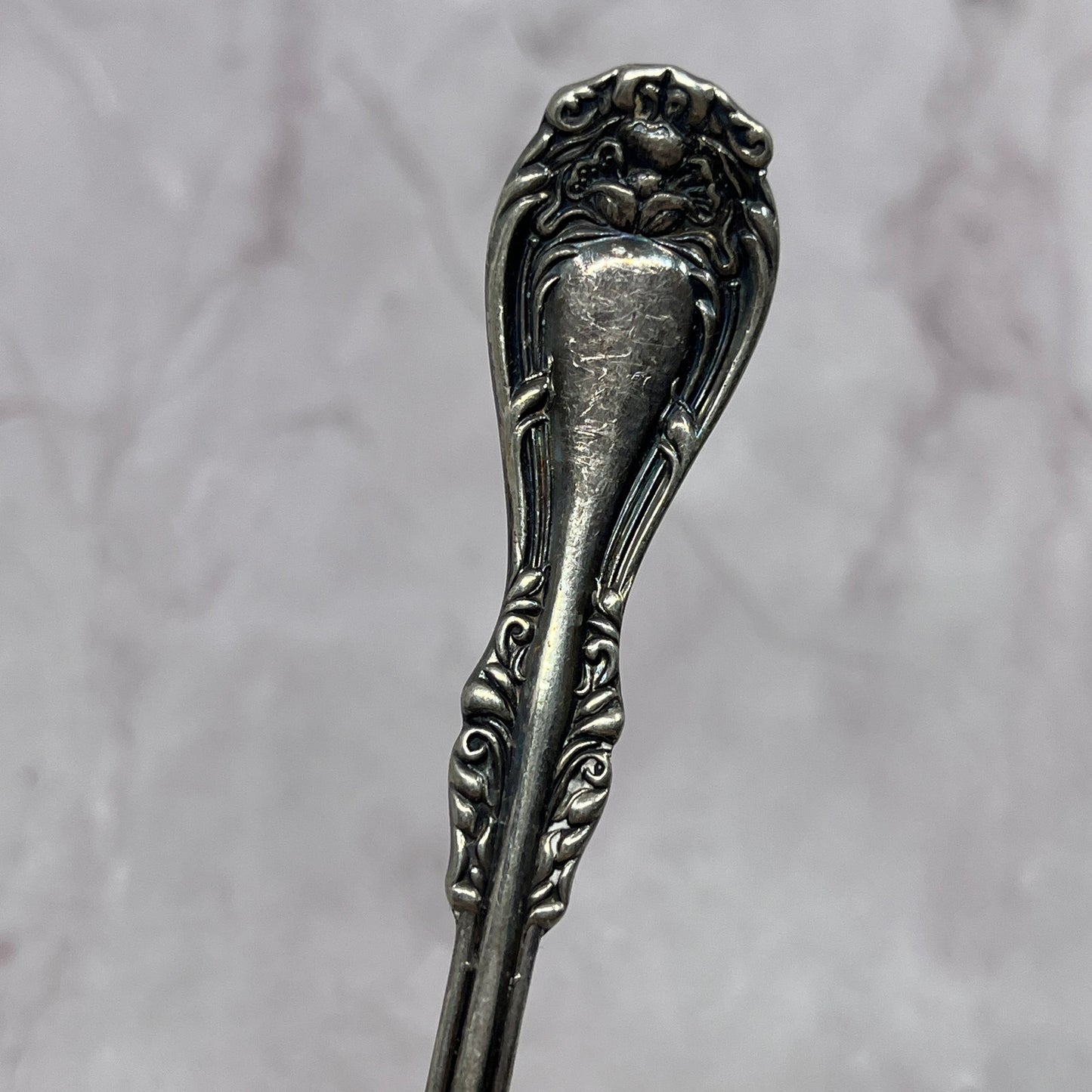 Wm Rogers Silverplate Hanover Sauce Spoon 5.5" Vintage Silverplate TC5-OS-11