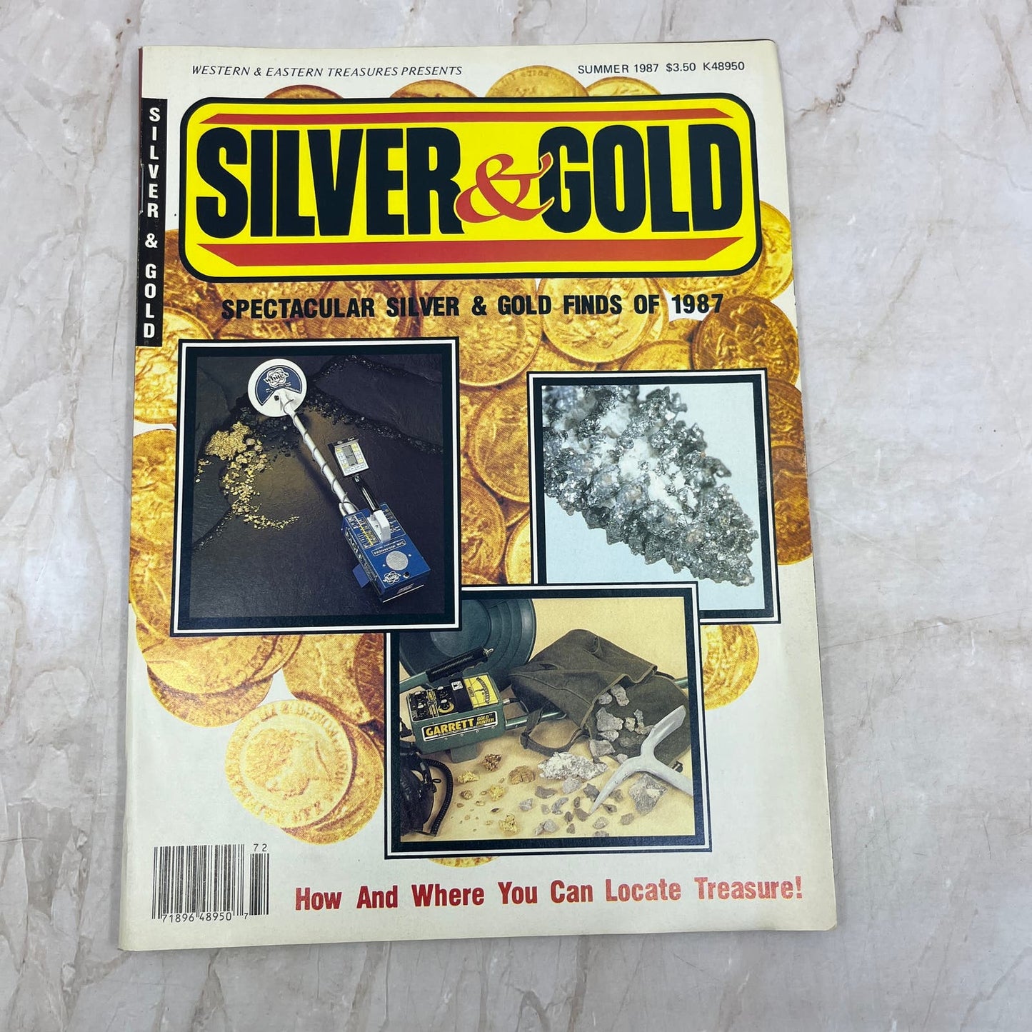 1987 Western & Eastern Treasures' Silver & Gold Magazine Treasure Hunting M20