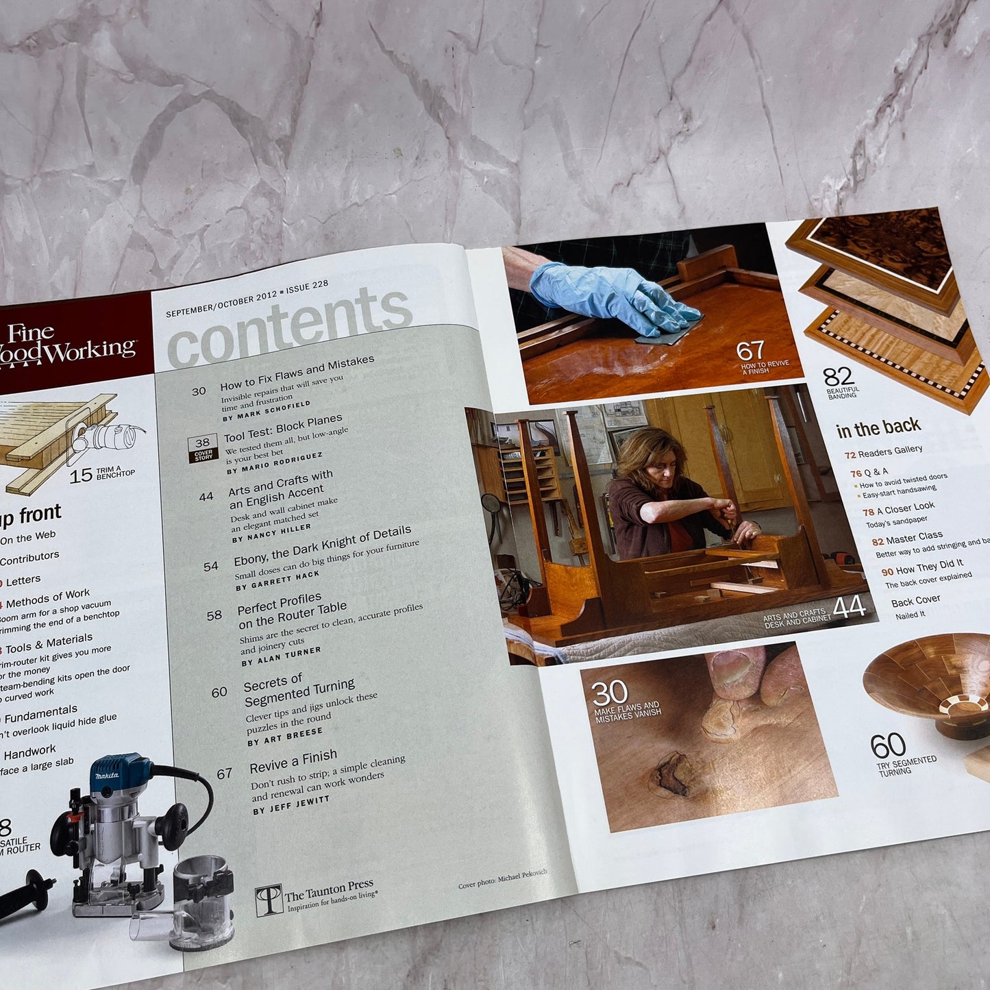 Block Planes - Oct 2012 No. 228 - Taunton's Fine Woodworking Magazine M36