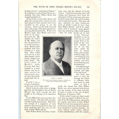 Shattering the Myths of John Wilkes Booth's Escape 10 Page 1924 Article D23