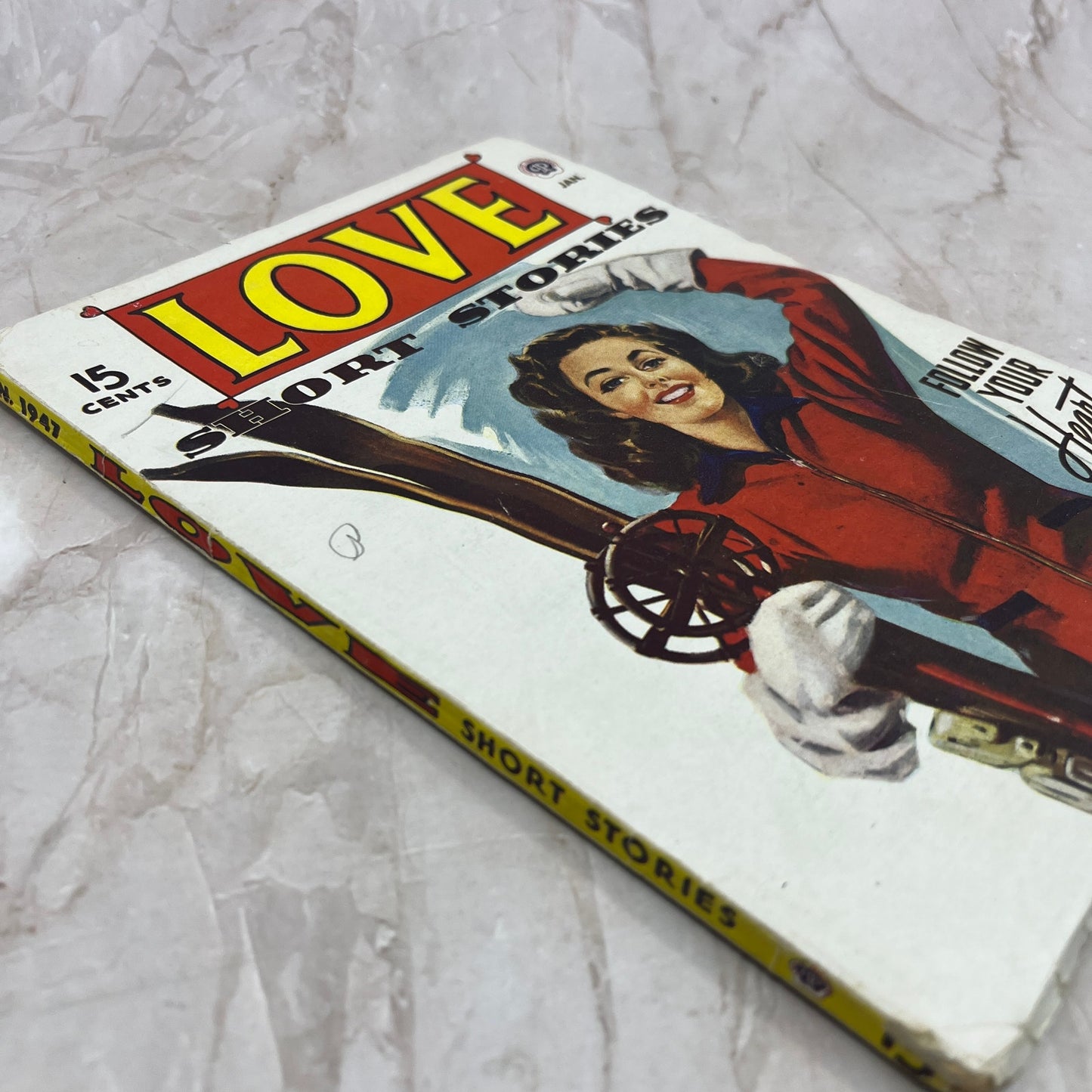 Love Short Stories Jan 1947 Romance Pulp Follow Your Heart Shelby Grant L3-5