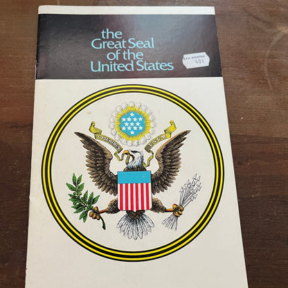 1976 The Great Seal of the United States Booklet TH2-TB6