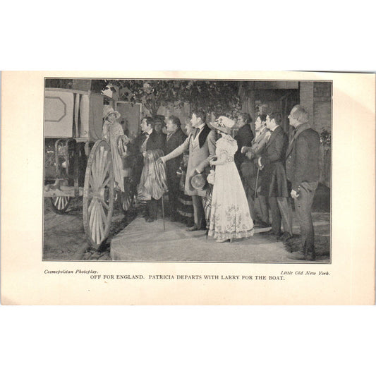 Patricia & Larry Depart for England 1923 Little Old New York Photo Still AE5-PP