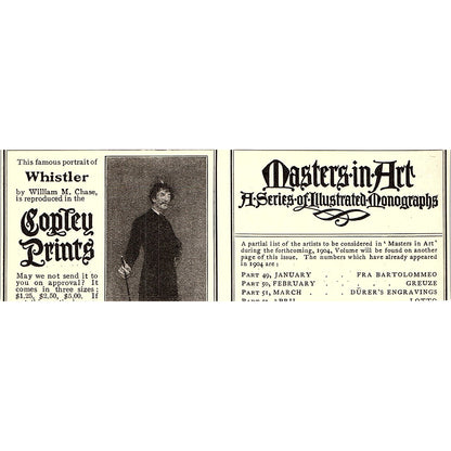 Holland-America Line, Leyland Line European Travel Boston - 1904 Ad AF5-2