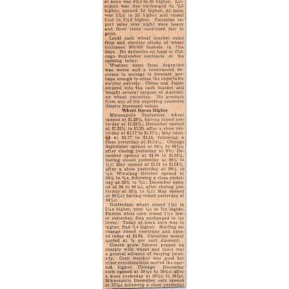 Baseball AA Excelsior Beats Cokato 1935 Minneapolis Journal Article AE7-N4