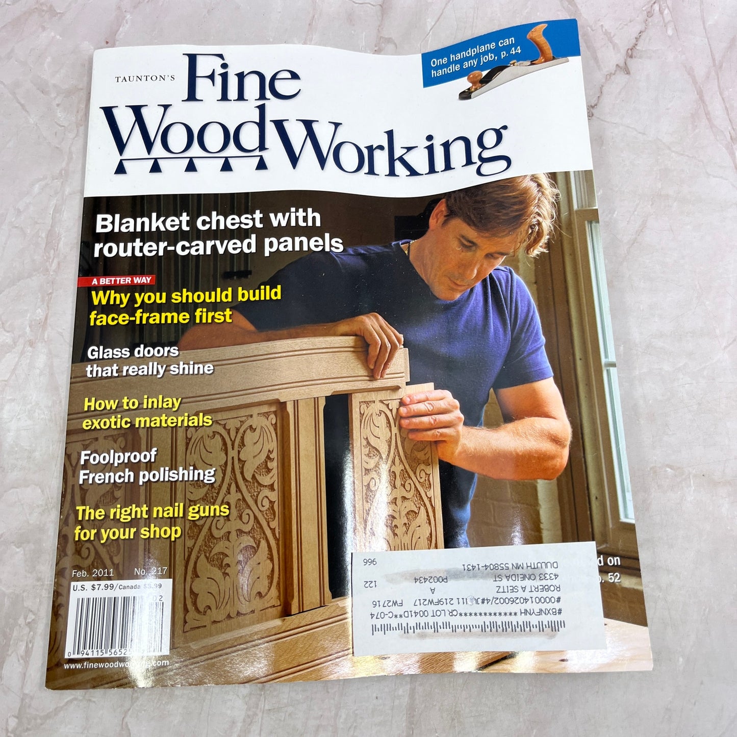 Blanket Chest With Router Panels - Feb 2011 No 217 Fine Woodworking Magazine M34