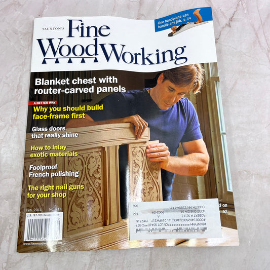 Blanket Chest With Router Panels - Feb 2011 No 217 Fine Woodworking Magazine M34