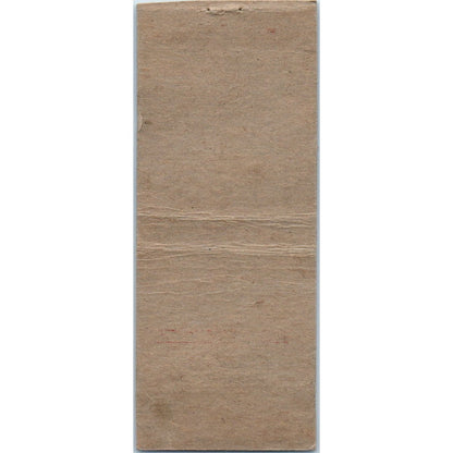Zenner's Tavern & Service Station Bloomer WI Vintage Matchbook Cover SD2-Y8