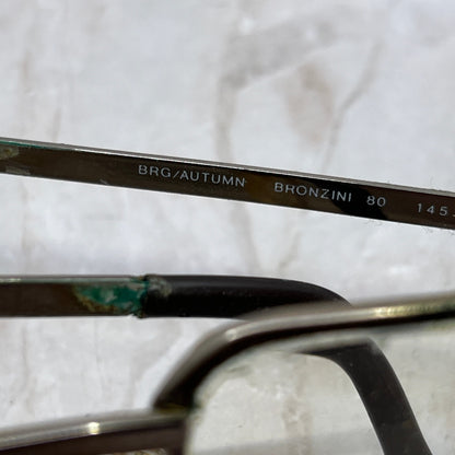 Vintage BRG Bronzini 80 145 Sunglasses Eyeglasses Frames TG7-G2-7