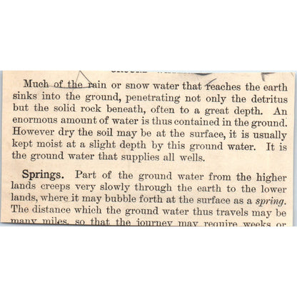 Sand Dune on the Shore of Lake Michigan 1901 Engraving AF2-P4