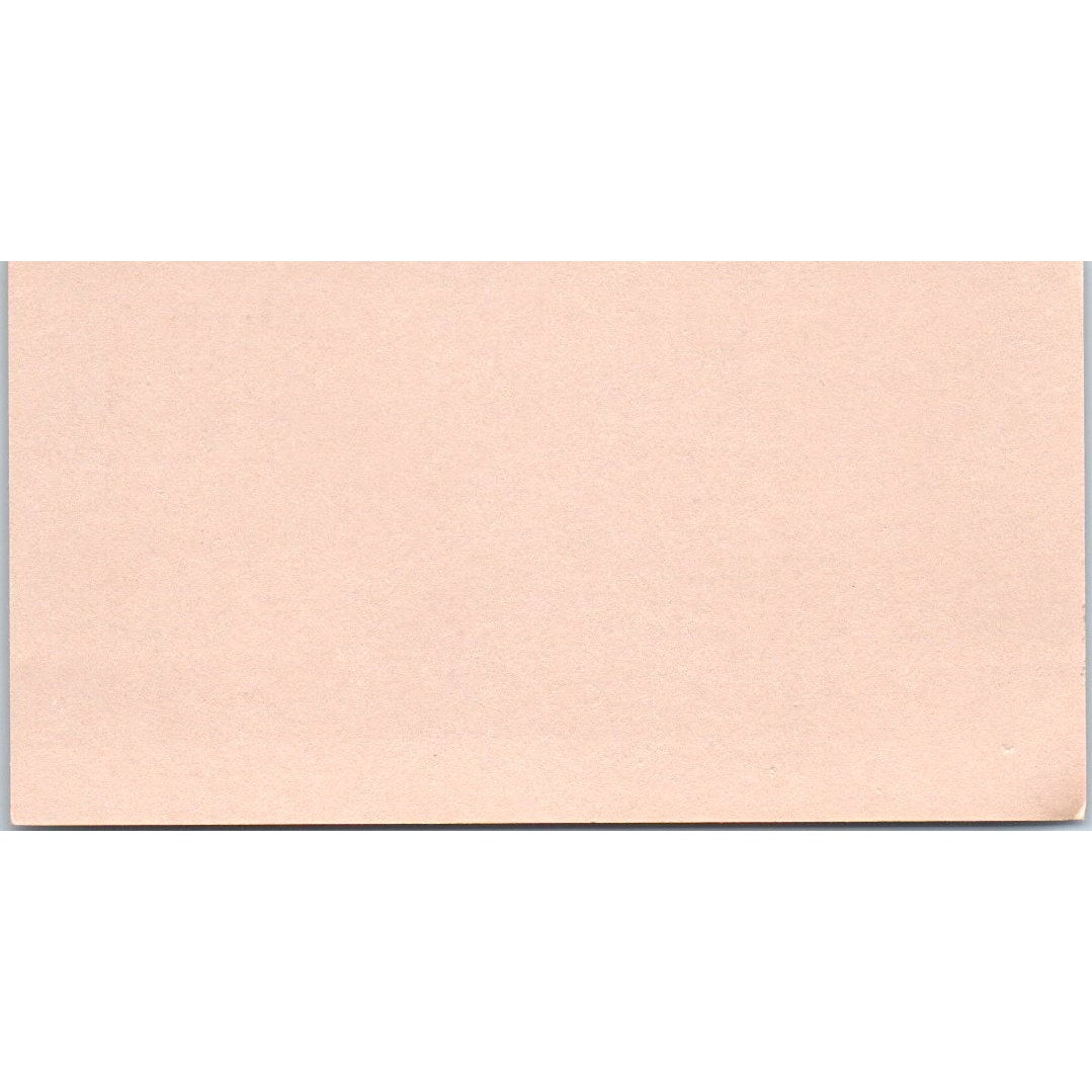 Stone Ware Emmy & Earl Carr Linda Vista Pottery Manitou Springs CO Card SD8-B19