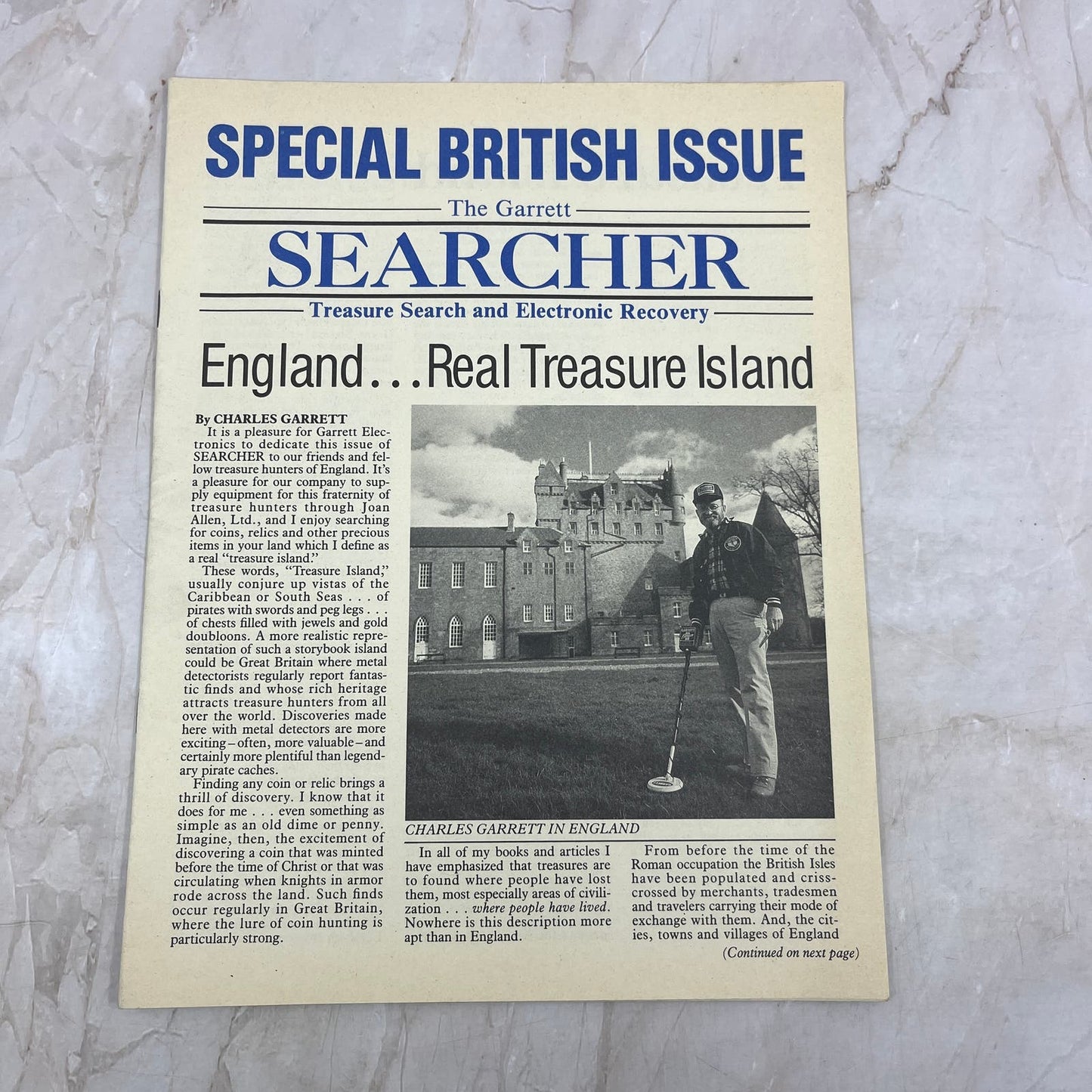 1988 July - The Garrett Searcher Newsletter Treasure Hunting Metal Detectors M20