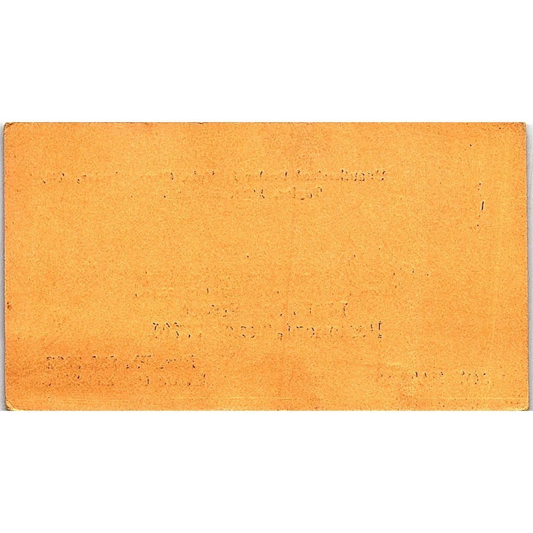 Joe Battin Forklift Service Co Beaumont TX Vintage Business Card SC9-B2