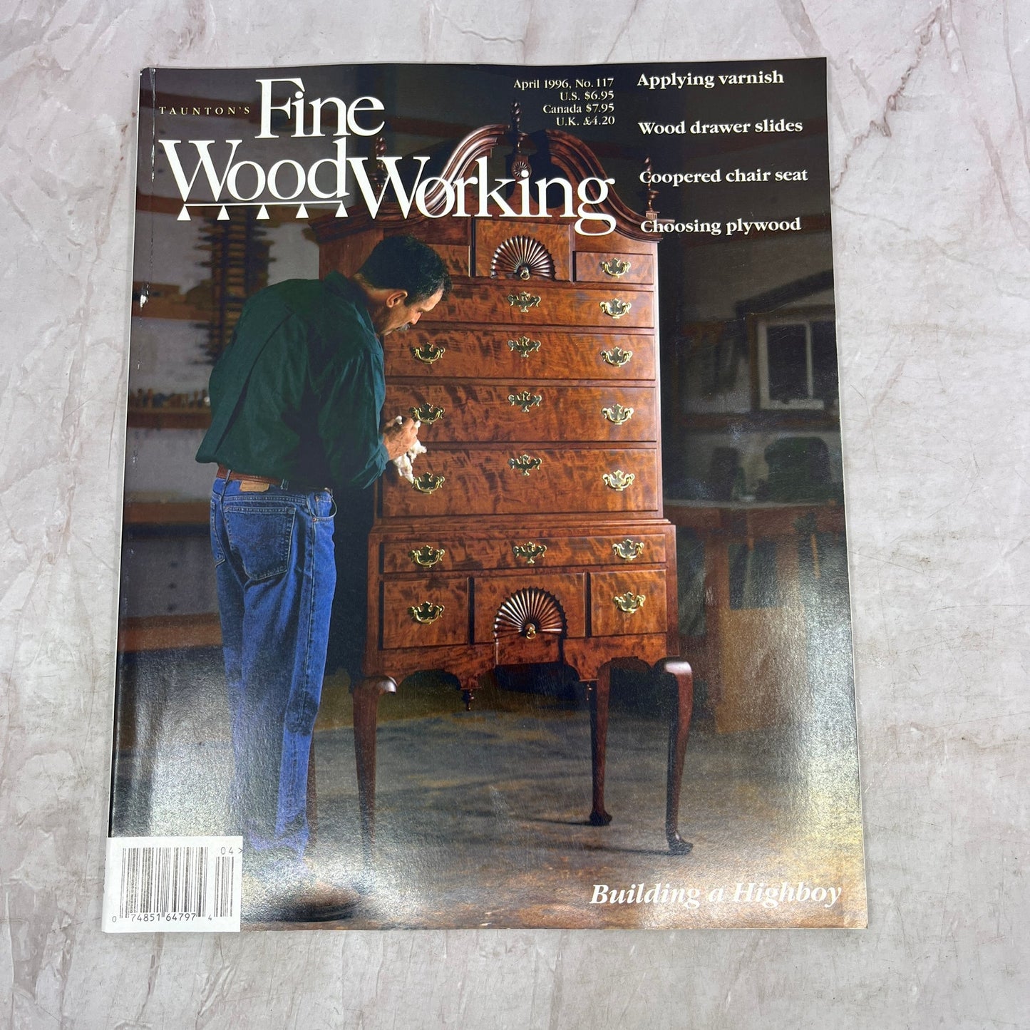 Building a Highboy - Apr 1996 No 117 - Taunton's Fine Woodworking Magazine M36