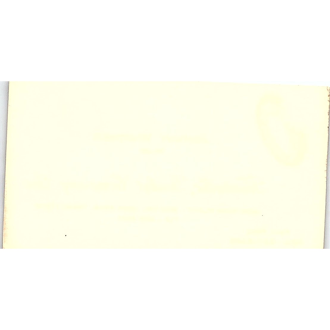 Toplis & Harding Randall E Gourley Houston TX Vintage Business Card SB4-B4